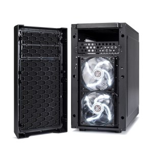 Fractal Design Focus G Mini - Tower - micro ATX - ohne Netzteil (ATX) - Schwarz - USB/Audio