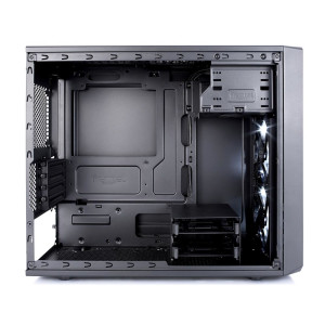 Fractal Design Focus G Mini - Tower - micro ATX - ohne Netzteil (ATX) - Schwarz - USB/Audio