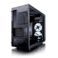 Fractal Design Focus G Mini - Tower - micro ATX - ohne Netzteil (ATX) - Schwarz - USB/Audio