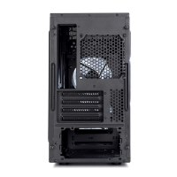 Fractal Design Focus G Mini - Tower - micro ATX - ohne Netzteil (ATX) - Schwarz - USB/Audio