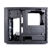 Fractal Design Focus G Mini - Tower - micro ATX - ohne Netzteil (ATX) - Schwarz - USB/Audio