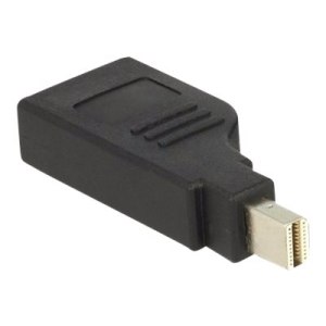 Delock Adapter mini Displayport 1.2 male > Displayport female 4K 90° turned - DisplayPort-Adapter - Mini DisplayPort (M)
