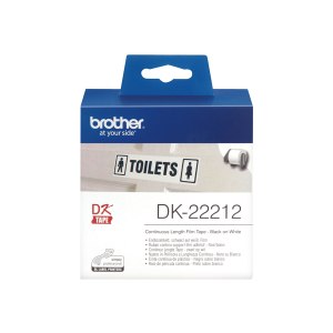 Brother DK-22212 - Permanenter Klebstoff - weiß -...