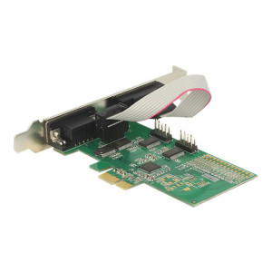 Delock PCI Express Card > 4 x Serial RS-232 - Serieller Adapter