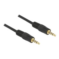 Delock Headset-Kabel - 4-poliger Mini-Stecker männlich zu 4-poliger Mini-Stecker männlich