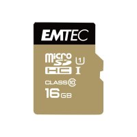 EMTEC Gold+ - Flash-Speicherkarte (SD-Adapter inbegriffen)