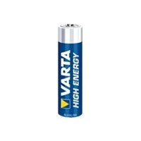 Varta High Energy AAA - Batteria monouso - Mini Stilo AAA - Alcalino - 1,5 V - 12 pezzo(i) - Blu - Argento