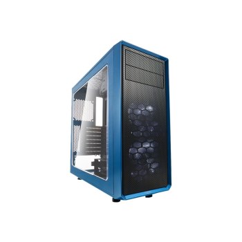 Fractal Design Focus G - Midi Tower - PC - Nero - Blu - ATX,ITX,Micro ATX - Bianco - Ventole - Frontale