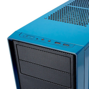 Fractal Design Focus G - Midi Tower - PC - Nero - Blu - ATX,ITX,Micro ATX - Bianco - Ventole - Frontale