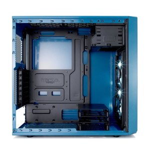 Fractal Design Focus G - Midi Tower - PC - Nero - Blu - ATX,ITX,Micro ATX - Bianco - Ventole - Frontale