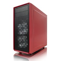 Fractal Design Focus G - Midi Tower - PC - Nero - Rosso - ATX,ITX,Micro ATX - Bianco - Ventole - Frontale