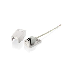 Equip 1-Port Keystone Jack Surface Mount Box - 65 mm - 37...