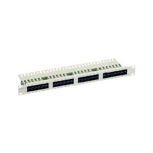 Equip 125295 - Cat3 - Nero - Montaggio a rack - 1U - 44...