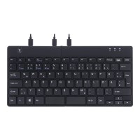 R-Go Split Ergonomic Keyboard, QWERTZ(DE), black, wired