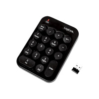 LogiLink ID0161 - Standard - Senza fili - RF Wireless - QWERTZ - Nero - Mouse incluso