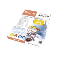 Peach - 100er-Pack - glänzend - A4 (210 x 297 mm) Taschen für Laminierung