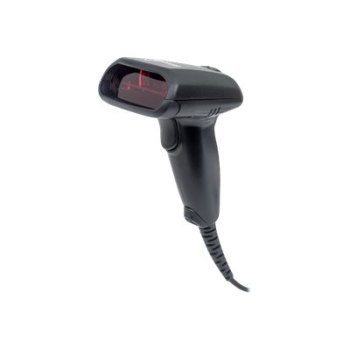 Manhattan Laser Handheld Barcode Scanner, USB, 300mm Scan Depth, Standard Housing, Cable 1.5m, Max Ambient Light 5,000 lux (sunlight)