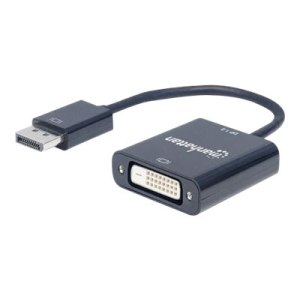Manhattan DisplayPort 1.2a to DVI-D 24+1 Adapter Cable,...