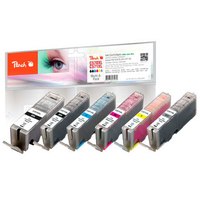 Peach PI100-313 - Dye-based ink - Photo black - Photo cyan - Photo gray - Photo magenta - Photo yellow - Canon - Multi pack - Canon Pixma MG 7700 Series Canon Pixma MG 7750 Canon Pixma MG 7750 Series Canon Pixma MG 7751... - 23 ml