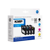 KMP E218VX - Inchiostro a base di pigmento - Nero - Ciano - Magenta - Giallo - Epson - Multi pack - Expression Home XP-235 - XP-245 - XP-247 Expression Home XP-332 - XP-335 - XP-342 - XP-345 Expression... - 11,3 ml