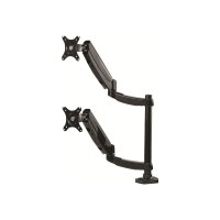 Fellowes Platinum Monitor Arm - Befestigungskit für 2 Monitore (einstellbarer Arm)