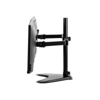 Fellowes Professional Series Free-standing Dual Horizontal Monitor Arm - Aufstellung für 2 Monitore - Schwarz - Bildschirmgröße: bis zu 68,6 cm (bis zu 27 Zoll)