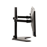 Fellowes Professional Series Free-standing Dual Horizontal Monitor Arm - Aufstellung für 2 Monitore - Schwarz - Bildschirmgröße: bis zu 68,6 cm (bis zu 27 Zoll)