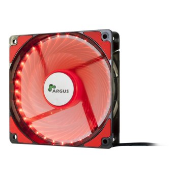 Inter-Tech L-12025 - Ventilatore - 12 cm - 1200 Giri/min - 20 dB - 59,46 pdc/min - 54 m³/h