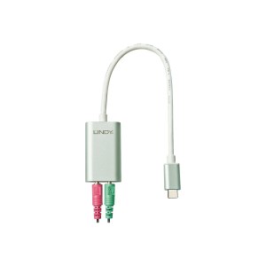 Lindy Audio Adapter - Soundkarte - USB-C