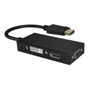 ICY BOX IB-AC1031 - DisplayPort - DVI-D + VGA (D-Sub) +...