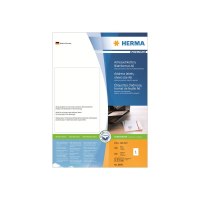 HERMA Premium - Papier - matt - permanent selbstklebend - weiß - A6 (105 x 148 mm) 800 Etikett(en) (800 Bogen x 1) Adressetiketten