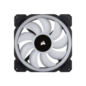 Corsair LL Series LL140 RGB Dual Light Loop - Gehäuselüfter - 140 mm - weiß, Blau, Gelb, Rot, grün, orange, violett - 14 cm (Packung mit 2)