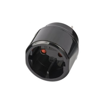 Brennenstuhl 1508450 - Type C (Europlug) - Type A - 250 V - 16 A - Black - Blister