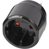 Brennenstuhl 1508450 - Type C (Europlug) - Type A - 250 V - 16 A - Black - Blister