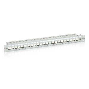 Equip Patchpanel 24x RJ45 Cat6 19" 1HE Keystone RAL...