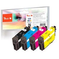 Peach 320117 - Tinte auf Pigmentbasis - Schwarz - Cyan - Magenta - Gelb - Epson - Multi pack - Epson Expression Home XP-235 - XP-245 - XP-247 - XP-332 - XP-335 - XP-342 - XP-345 - XP-432 - XP-435,... - 6,2 ml