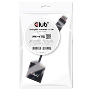 Club 3D Video- / Audio-Adapter - DisplayPort (M)