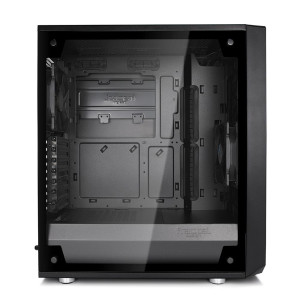 Fractal Design Meshify C - TG - Tower - ATX - ohne Netzteil (ATX) - Schwarz - USB/Audio