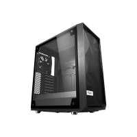 Fractal Design Meshify C - TG - Tower - ATX - ohne Netzteil (ATX) - Schwarz - USB/Audio