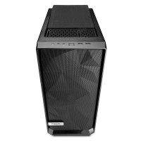 Fractal Design Meshify C - TG - Tower - ATX - ohne Netzteil (ATX) - Schwarz - USB/Audio