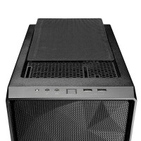 Fractal Design Meshify C - TG - Tower - ATX - ohne Netzteil (ATX) - Schwarz - USB/Audio