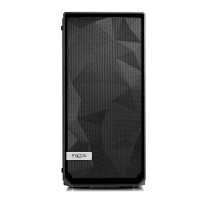 Fractal Design Meshify C - TG - Tower - ATX - ohne Netzteil (ATX) - Schwarz - USB/Audio