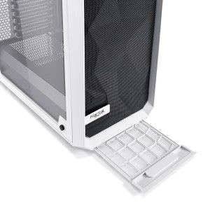 Fractal Design Meshify C White - TG - Tower - ATX - ohne Netzteil (ATX) - weiß - USB/Audio