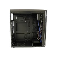 LC-Power 7038B - Midi Tower - PC - Nero - ATX - micro ATX - Mini-ITX - Metallo - 14,5 cm