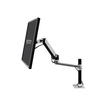 Ergotron LX - Mounting kit (desk clamp mount, extender arm, grommet-mount base, monitor arm, tall pole)