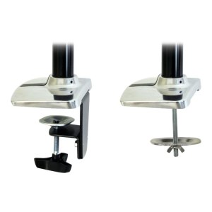 Ergotron LX - Mounting kit (desk clamp mount, extender arm, grommet-mount base, monitor arm, tall pole)