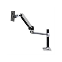 Ergotron LX - Mounting kit (desk clamp mount, extender arm, grommet-mount base, monitor arm, tall pole)