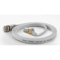 WANTEC 7001 - 0.1 m - Cat6 - F/FTP (FFTP) - RJ-45 - RJ-45 - White