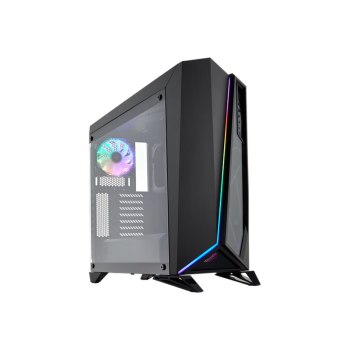 Corsair Carbide SPEC-OMEGA RGB - Midi Tower - PC - Acciaio - Vetro temperato - Nero - ATX,Micro ATX,Mini-ITX - Giocare