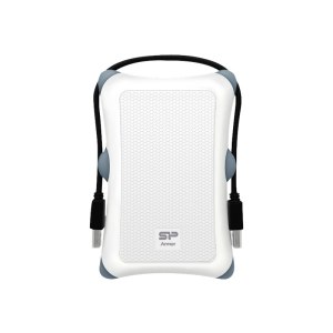 Silicon Power Armor A30 - Enclosure HDD - 2.5" - Collegamento del dispositivo USB - Bianco